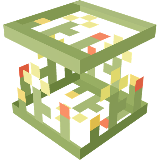 Patterned Green Glass