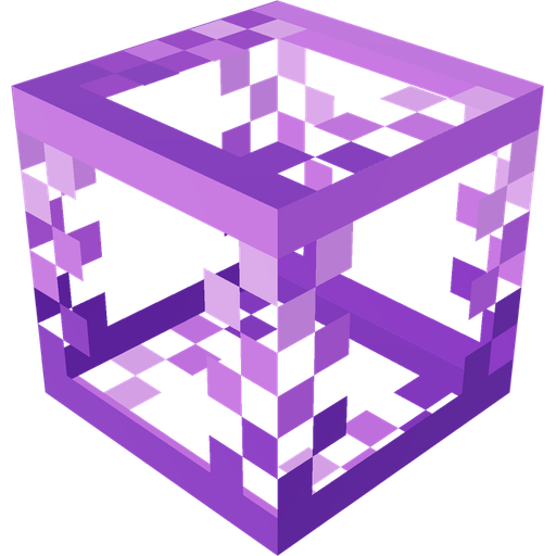 Patterned Purple Glass