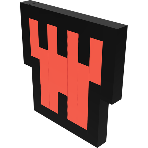Red Popup Tower